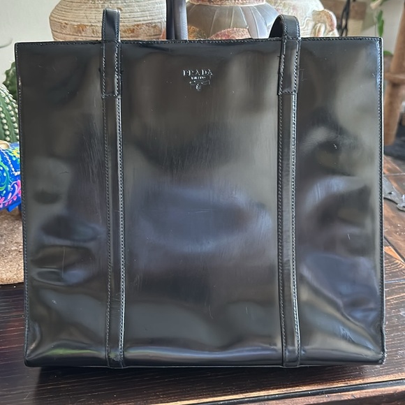 Prada Vintage Black Patent Leather Reissue 1995 - Picture 5 of 9